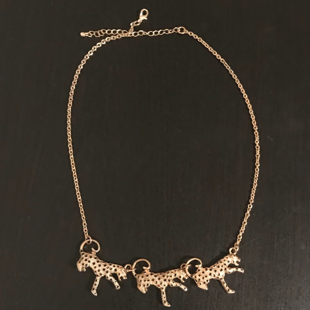 Gold Leopard Necklace